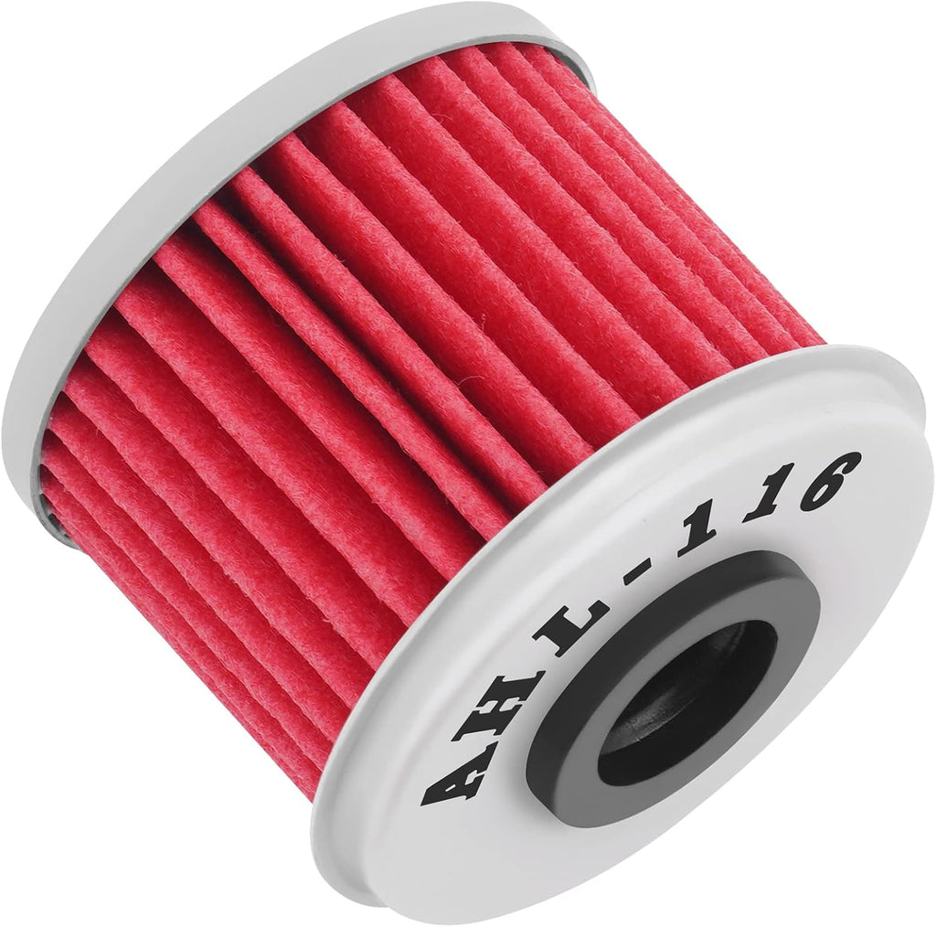 116 Oil Filter for Honda CRF450X CRF450 X 449 2012-2016/444 2005-2009 / TRX450R 444 2004-2005 / CRF450R 444 2002-2012 / CRF150R CRF150 R 2007-2020 / TRX450R TRX450 R 2006-2009 2012 / CRF250