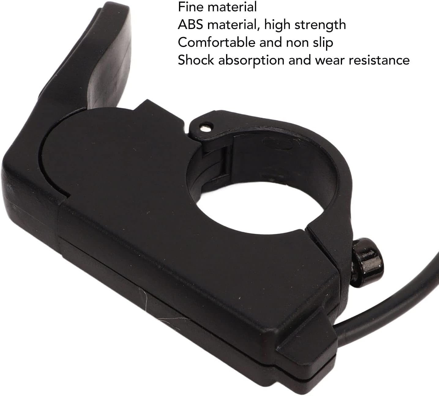 Thumb Throttle, Electric Bike Parts, ABS 7/8Inch (22Mm) Thumb Throttle Speed Control, 109R Quick Release Practical anti Slip Ebike Throttle Lectric Ebike Accessories for E-Bike Electric Scooters