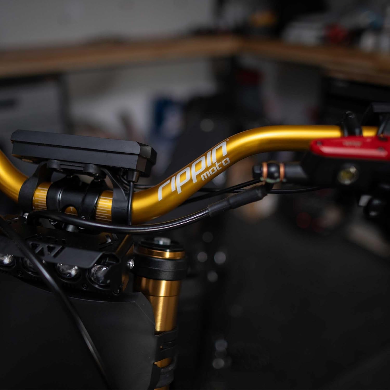 RISE3 E-Moto Handlebars for Sur-Ron - 3" Rise X 770Mm Wide, 22Mm Ends, 31.8Mm Center - Riser Bars for Talaria Sting, E-Ride PRO, Rawrr Mantis, Vetra Blazer, Surron LBX (Purple)