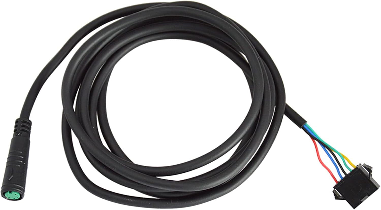 5 Pin Electric Bicycle Extension Cable 170Cm Waterproof Adapter Cable for Display to SM Ebike Accessories