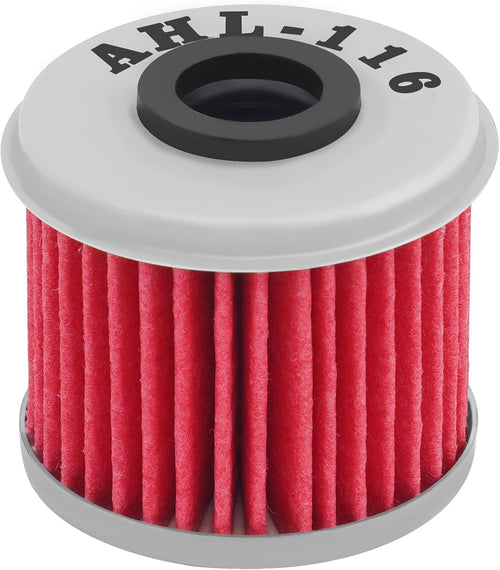116 Oil Filter for Honda CRF450X CRF450 X 449 2012-2016/444 2005-2009 / TRX450R 444 2004-2005 / CRF450R 444 2002-2012 / CRF150R CRF150 R 2007-2020 / TRX450R TRX450 R 2006-2009 2012 / CRF250