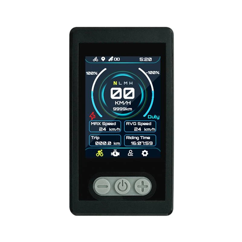 Ebike Display  Ebike TFT Color Disply V2.0 Advanced Display with GPS Function IP65 Waterproof for Ebike
