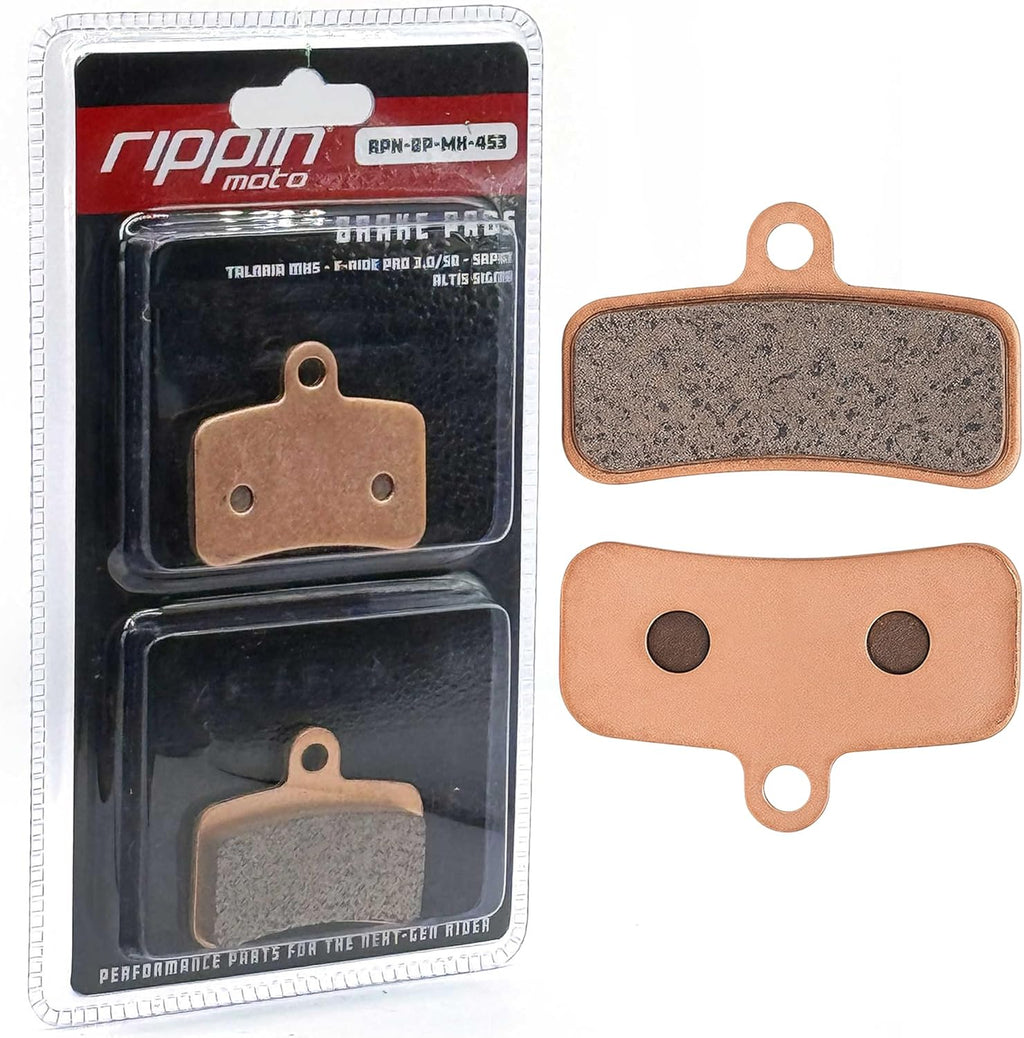 Sintered Brake Pads for Electric Dirt Bikes (Large Pad – Talaria MX5 / E-Ride PRO SR & 3.0 / Srpnt/Altis Sigma)