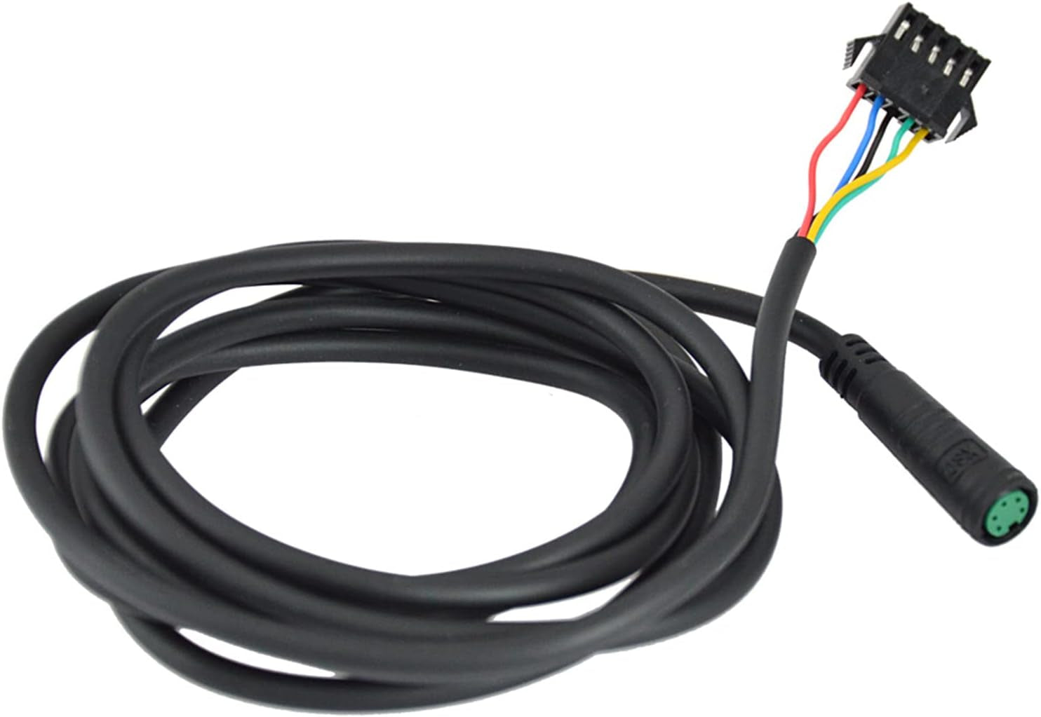 5 Pin Electric Bicycle Extension Cable 170Cm Waterproof Adapter Cable for Display to SM Ebike Accessories