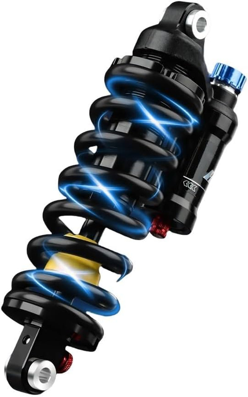 Motorbike Absorber Shock Rear Shock Suspension 190/210/230Mm Adjustable Rebound 550Lbs Spring for Downhill Mountain Bikes E-Moto Upgrade Part
