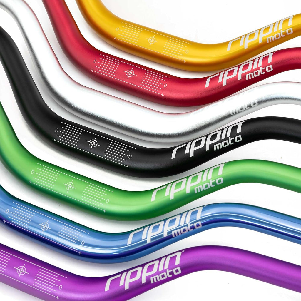 RISE3 E-Moto Handlebars for Sur-Ron - 3" Rise X 770Mm Wide, 22Mm Ends, 31.8Mm Center - Riser Bars for Talaria Sting, E-Ride PRO, Rawrr Mantis, Vetra Blazer, Surron LBX (Purple)