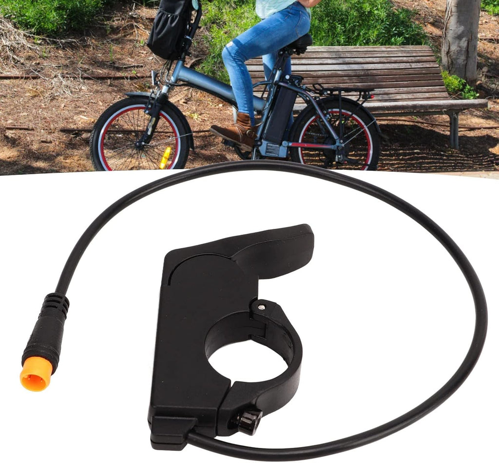 Thumb Throttle, Electric Bike Parts, ABS 7/8Inch (22Mm) Thumb Throttle Speed Control, 109R Quick Release Practical anti Slip Ebike Throttle Lectric Ebike Accessories for E-Bike Electric Scooters