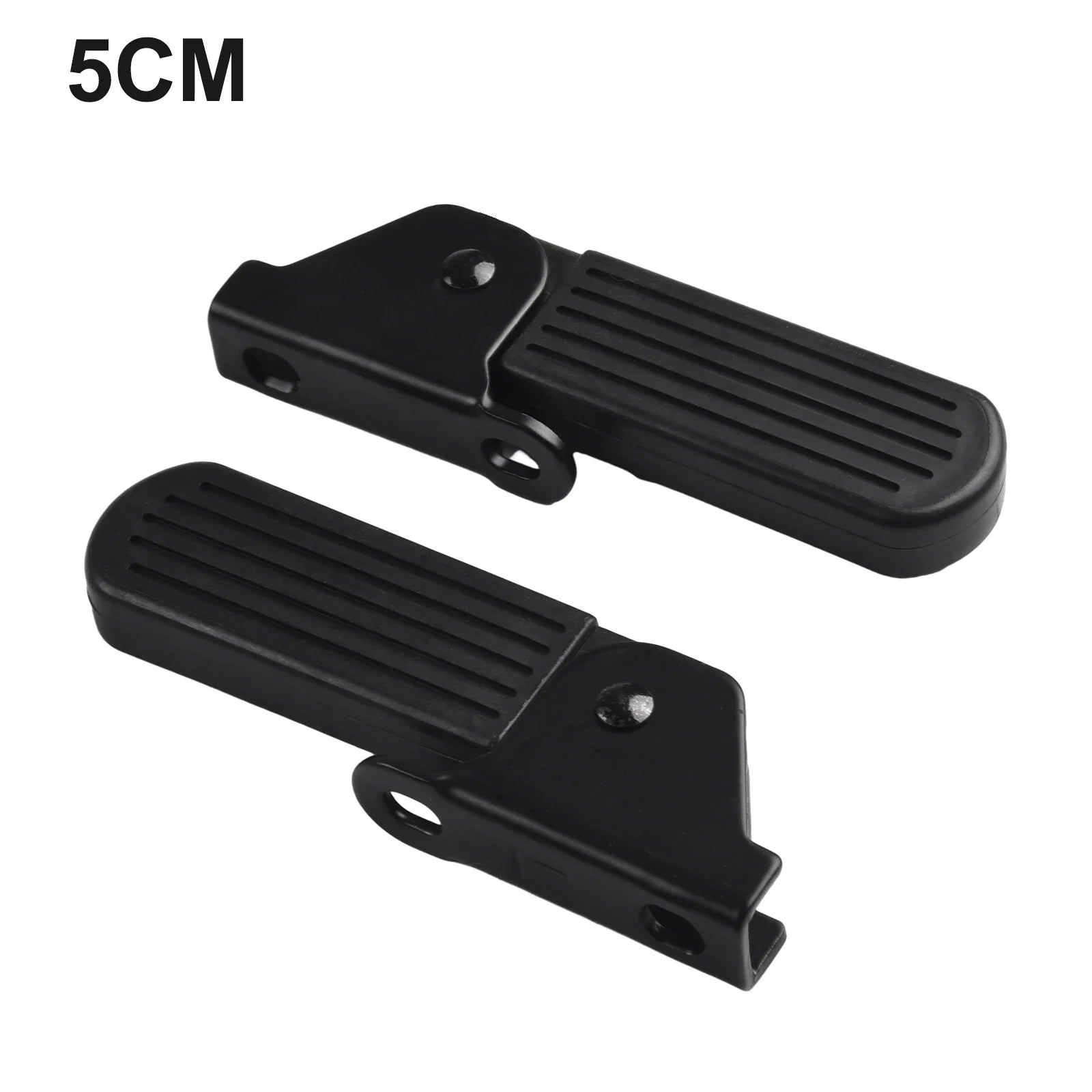 1Pair Electric Moped Front Pedal Scooter Front Foldable Pedal Leg Support Pad Thickened Steel Plate Ebike Accessories