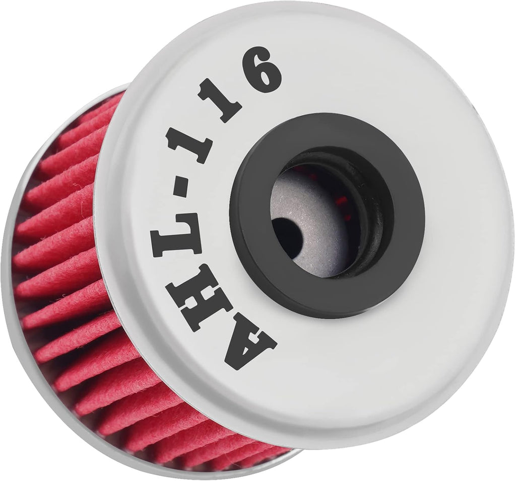 116 Oil Filter for Honda CRF450X CRF450 X 449 2012-2016/444 2005-2009 / TRX450R 444 2004-2005 / CRF450R 444 2002-2012 / CRF150R CRF150 R 2007-2020 / TRX450R TRX450 R 2006-2009 2012 / CRF250