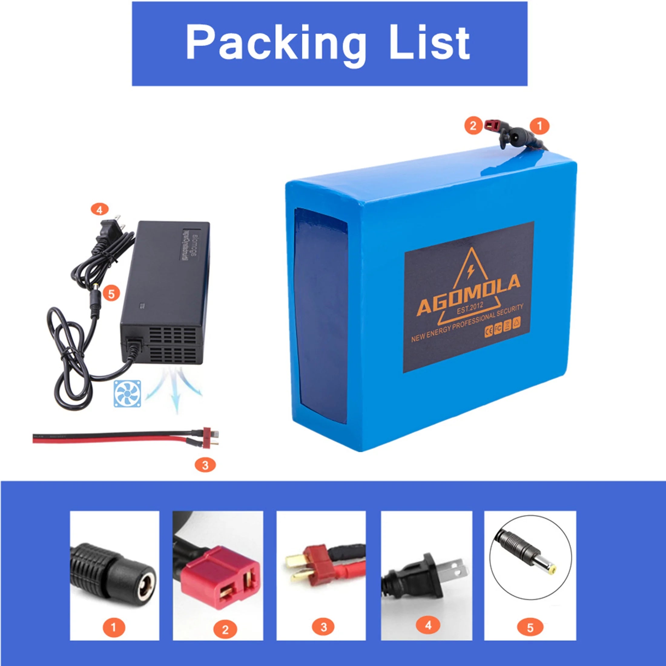 36V Battery 14Ah 36Volt Lithium Ion Ebike Battery for 100W to 800W Electric Bicycle Bikes Motor with Charger BMS
